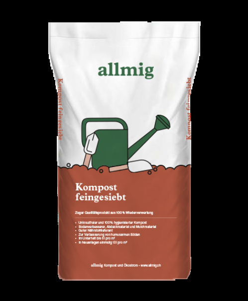 Kompost feingesiebt